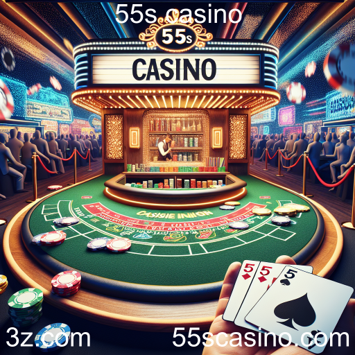 A Emoção do Blackjack no 55s Casino