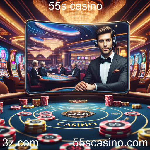 A Revolução dos Cassinos ao Vivo no 55s Casino